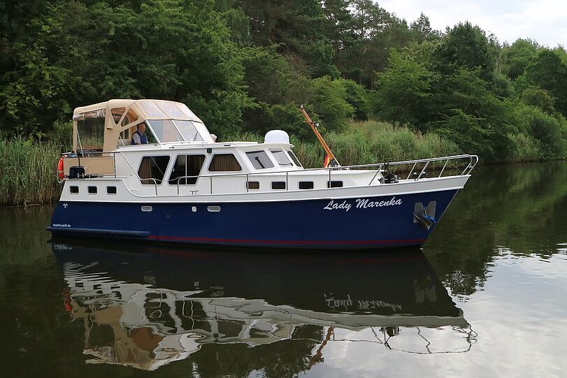Dieses Bild zeigt unsere Yacht Lady Marenka