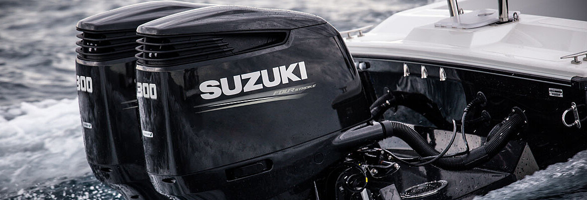 Bild eines Suzuki Motors in Aktion