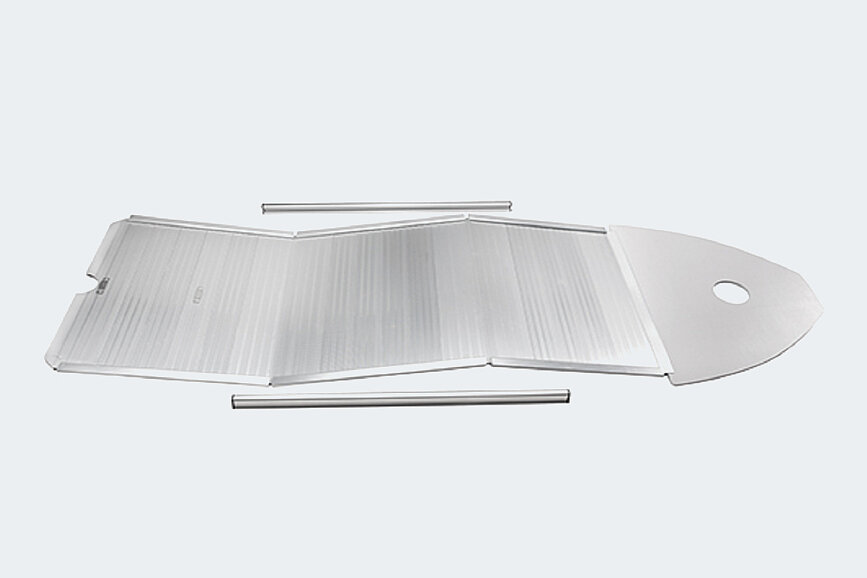 Dieses Bild zeigt unseren Vetus Traveller 330T Faltbarer Aluminiumboden