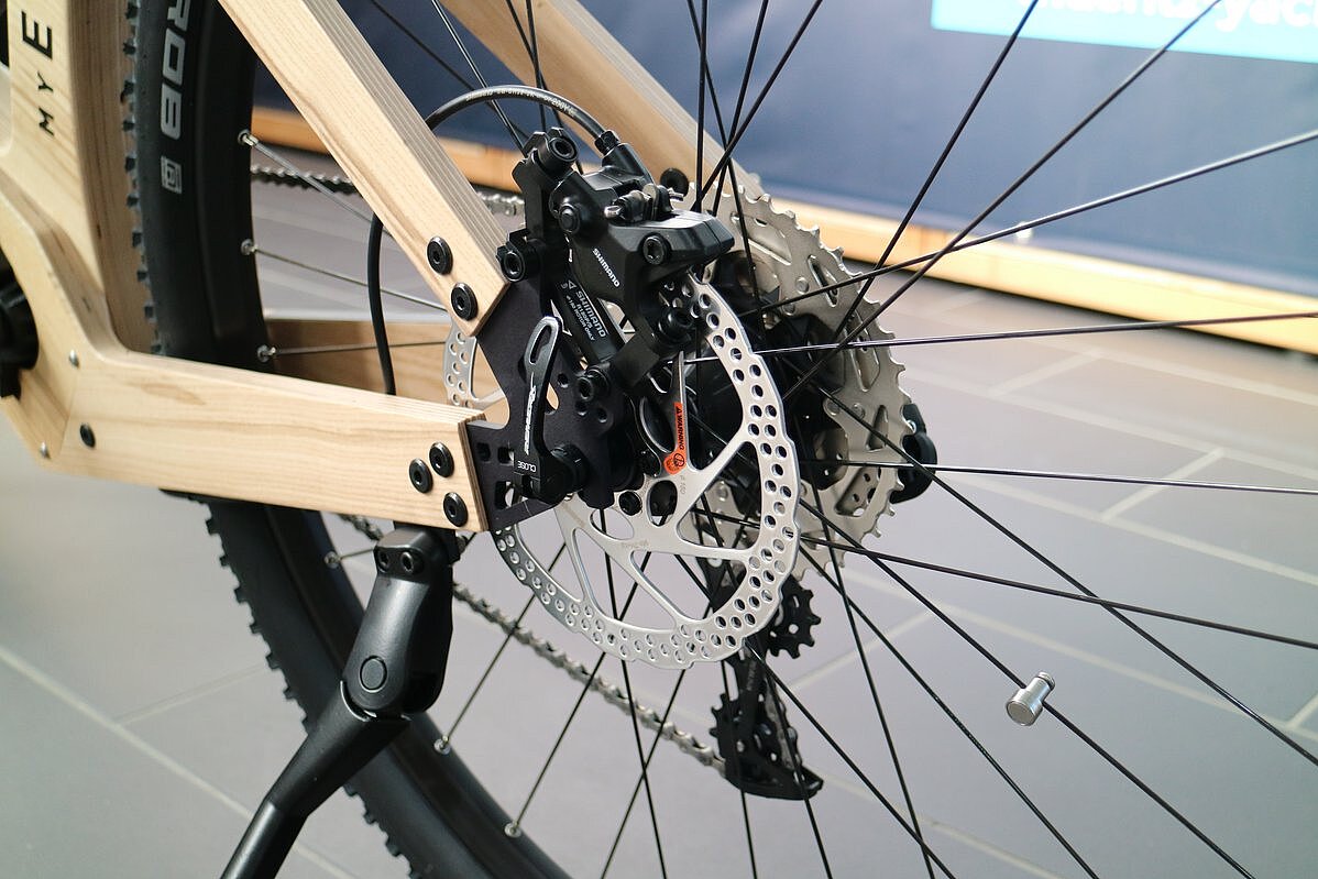 Dieses Bild zeigt die My Esel Mountain Pure Hinterachse