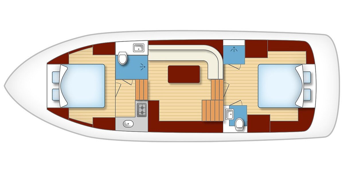 Dieses Bild zeigt den Grundriss - Snoopy - Concordia 108 AC