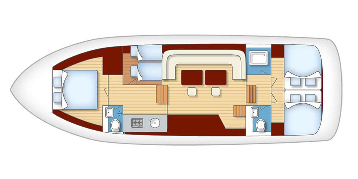Dieses Bild zeigt den Grundriss - Pollux - M-Classic 145