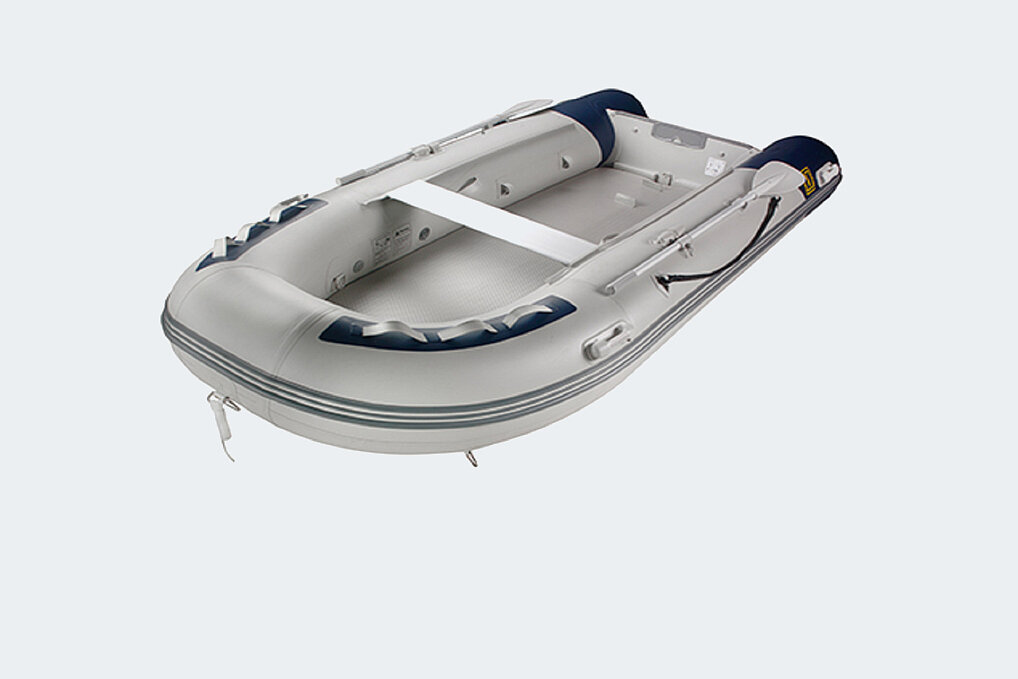 Unser Schlauchboot Vetus Traveller 230T